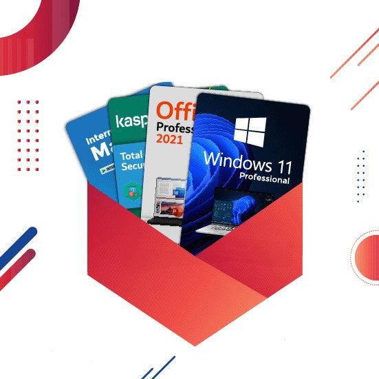 Windows 11 Pro + Office 2021 Pro Plus + Internet Download Manager + Kaspersky Internet security